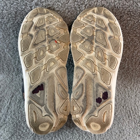 Hoka One Clifton 9 Womens size 9B Black Rose Gold Running Comfort Walking Shoes - Picture 7 of 8